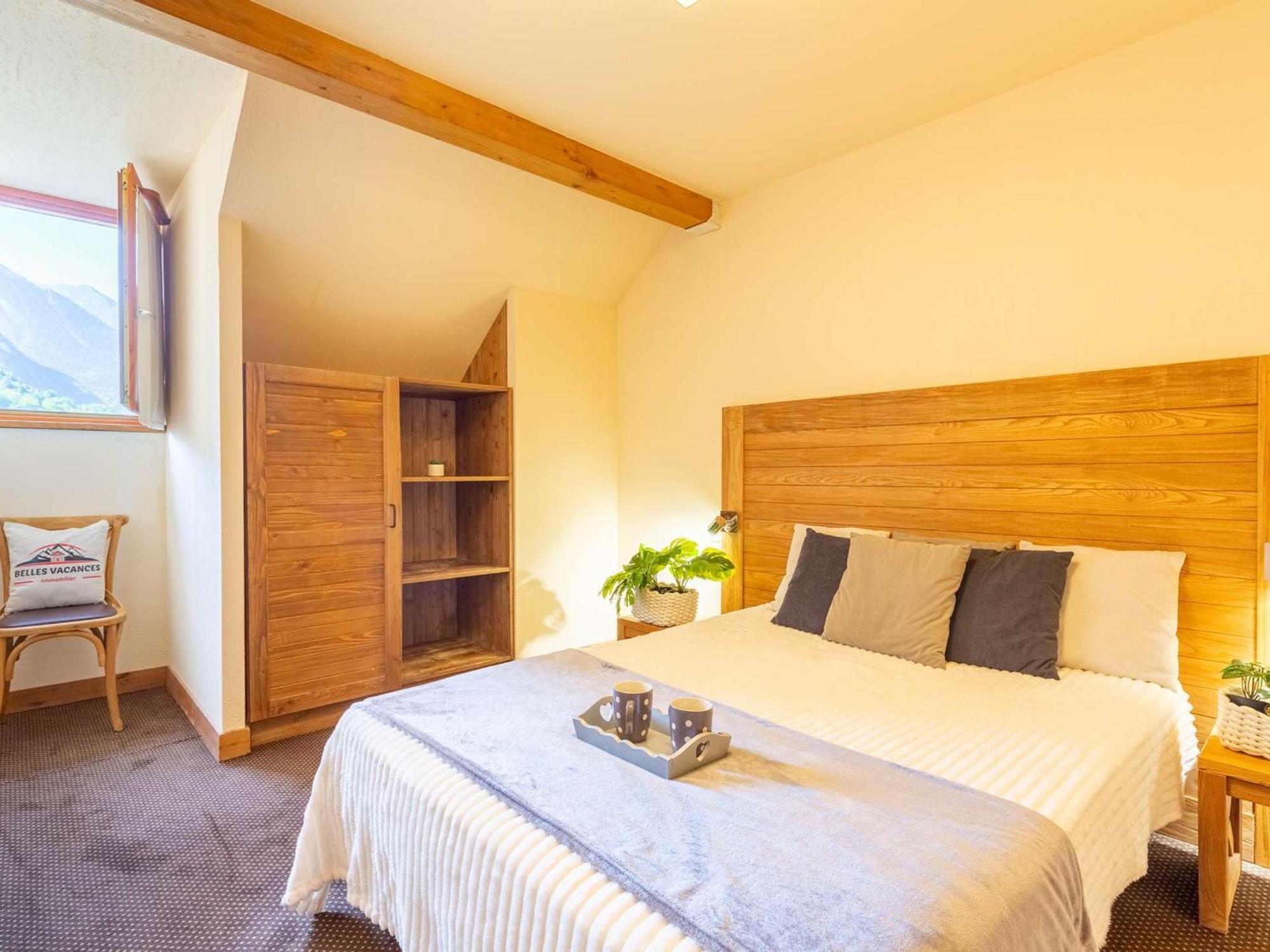 Appartement De 70 M² Au Centre-Ville Avec Piscine, Hammam, Sauna Et Balcon Bien Expose - Fr-1-296-392 Saint-Lary-Soulan Buitenkant foto