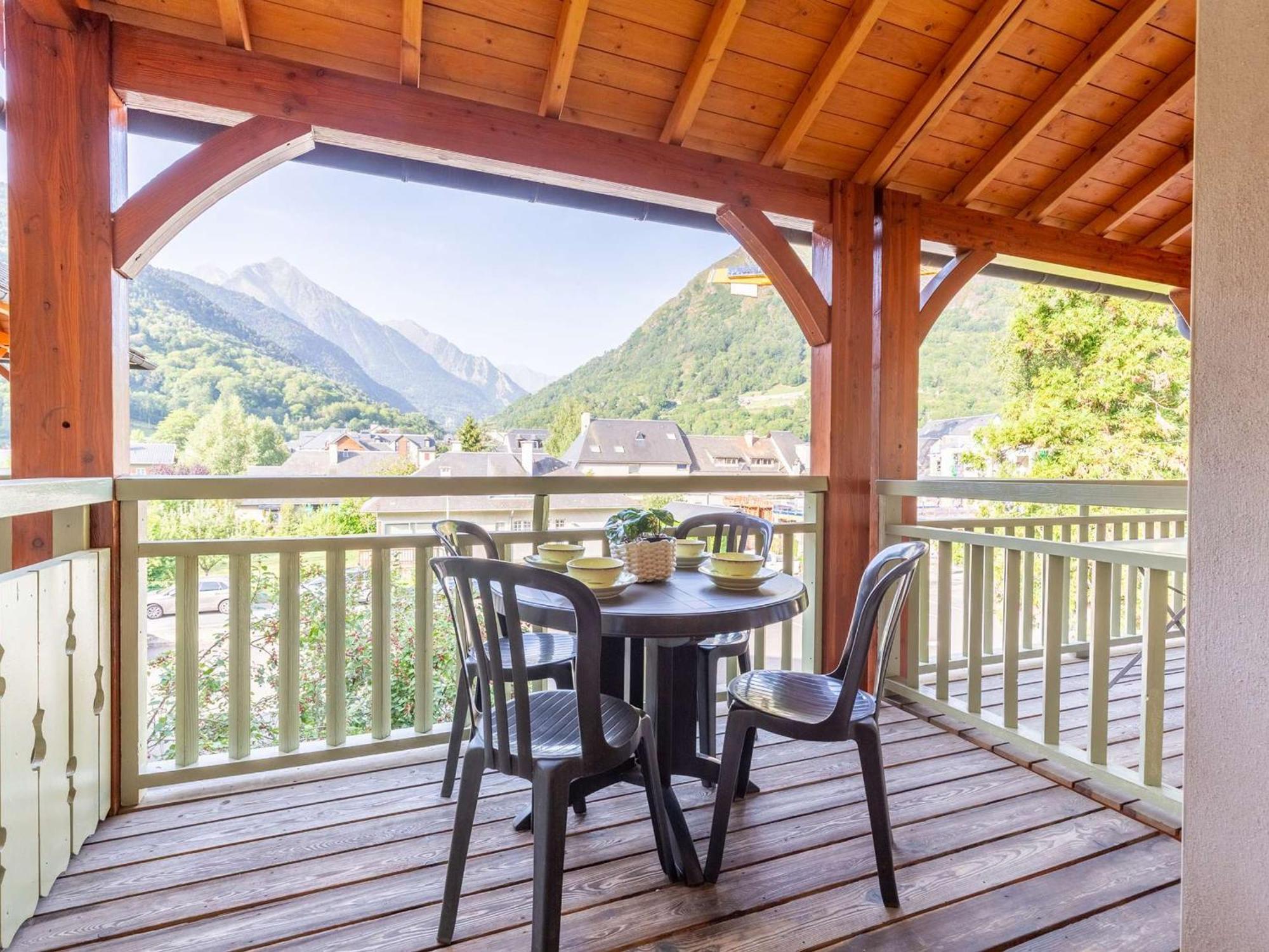 Appartement De 70 M² Au Centre-Ville Avec Piscine, Hammam, Sauna Et Balcon Bien Expose - Fr-1-296-392 Saint-Lary-Soulan Buitenkant foto