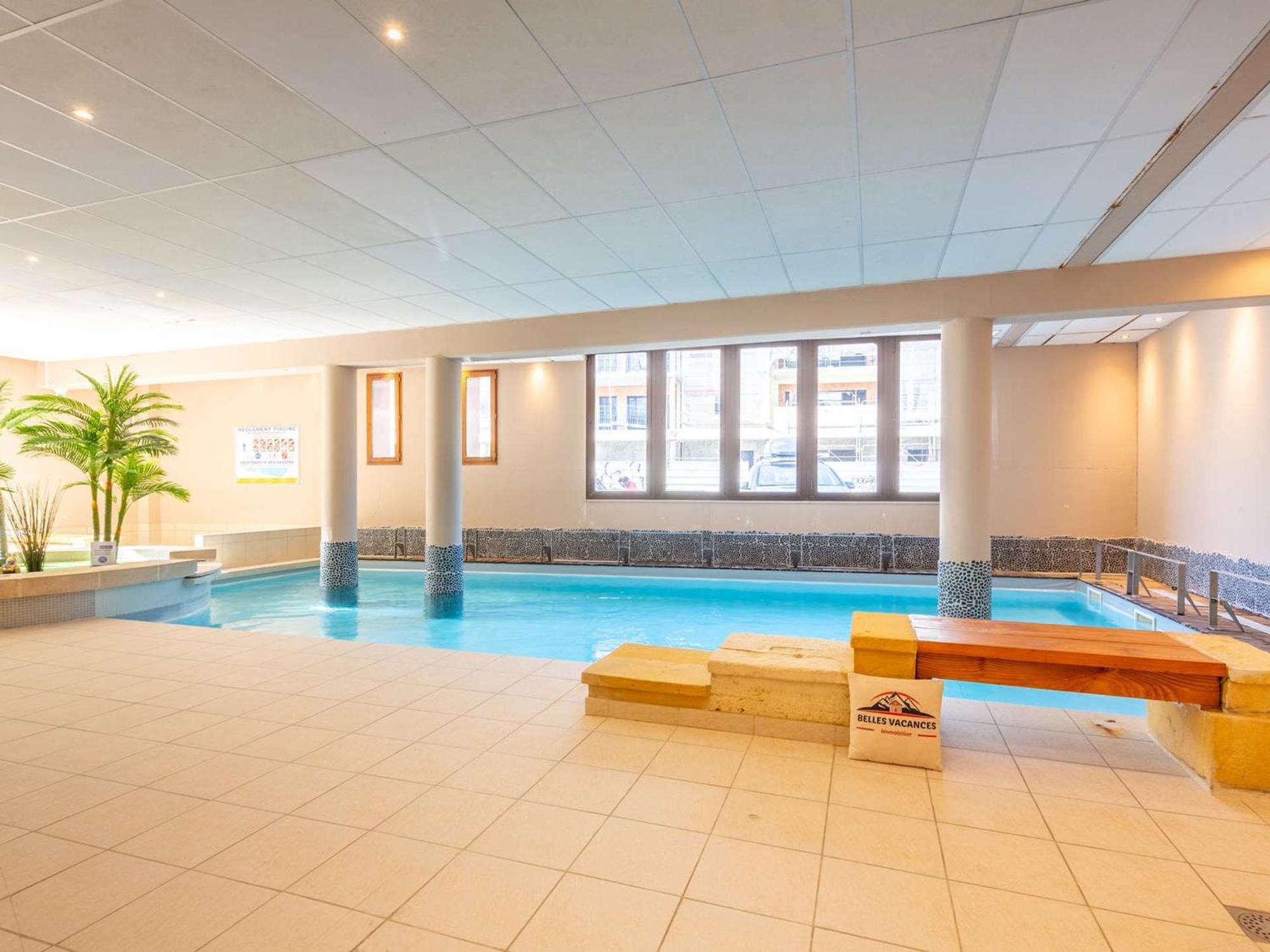 Appartement De 70 M² Au Centre-Ville Avec Piscine, Hammam, Sauna Et Balcon Bien Expose - Fr-1-296-392 Saint-Lary-Soulan Buitenkant foto